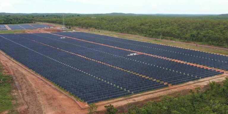 A large solar farm in NT